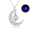 Moon Heart Necklace