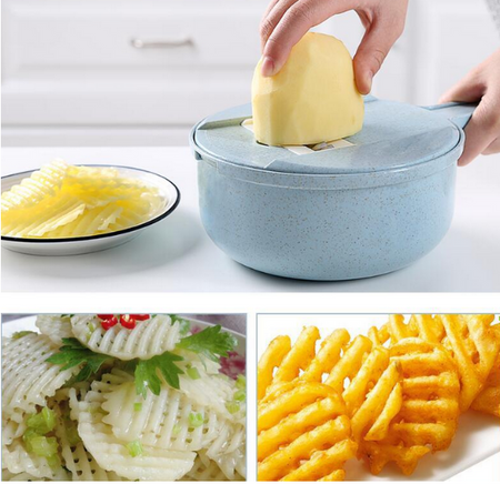 8 In1 Mandoline slicer cutter