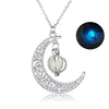 Moon Heart Necklace