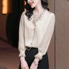 Ruches Chiffon Blouses