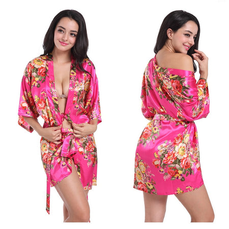 Floral Kimono Robe