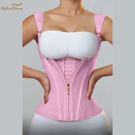 Latex Corset Waist Vest