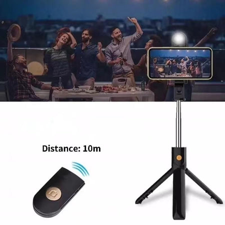 6 in 1 Wireless  Selfie Stick